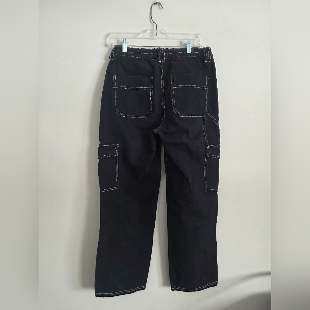 BDG | Urban Outfitters Women's Relaxed Skate Jeans Size 28 Black Cargo - Picture 3 of 7